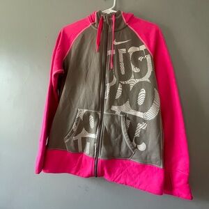 Nike Women’s Size Large Therma Fit Zip Up Hoodie